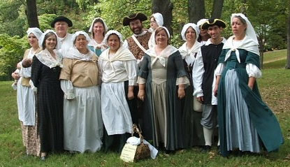 The entire Colonial Revelers ensemble.